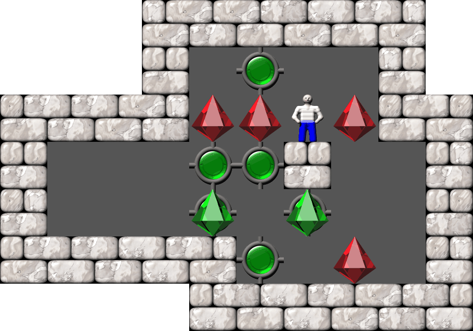 Sokoban Serg Belyaev 2 level 43